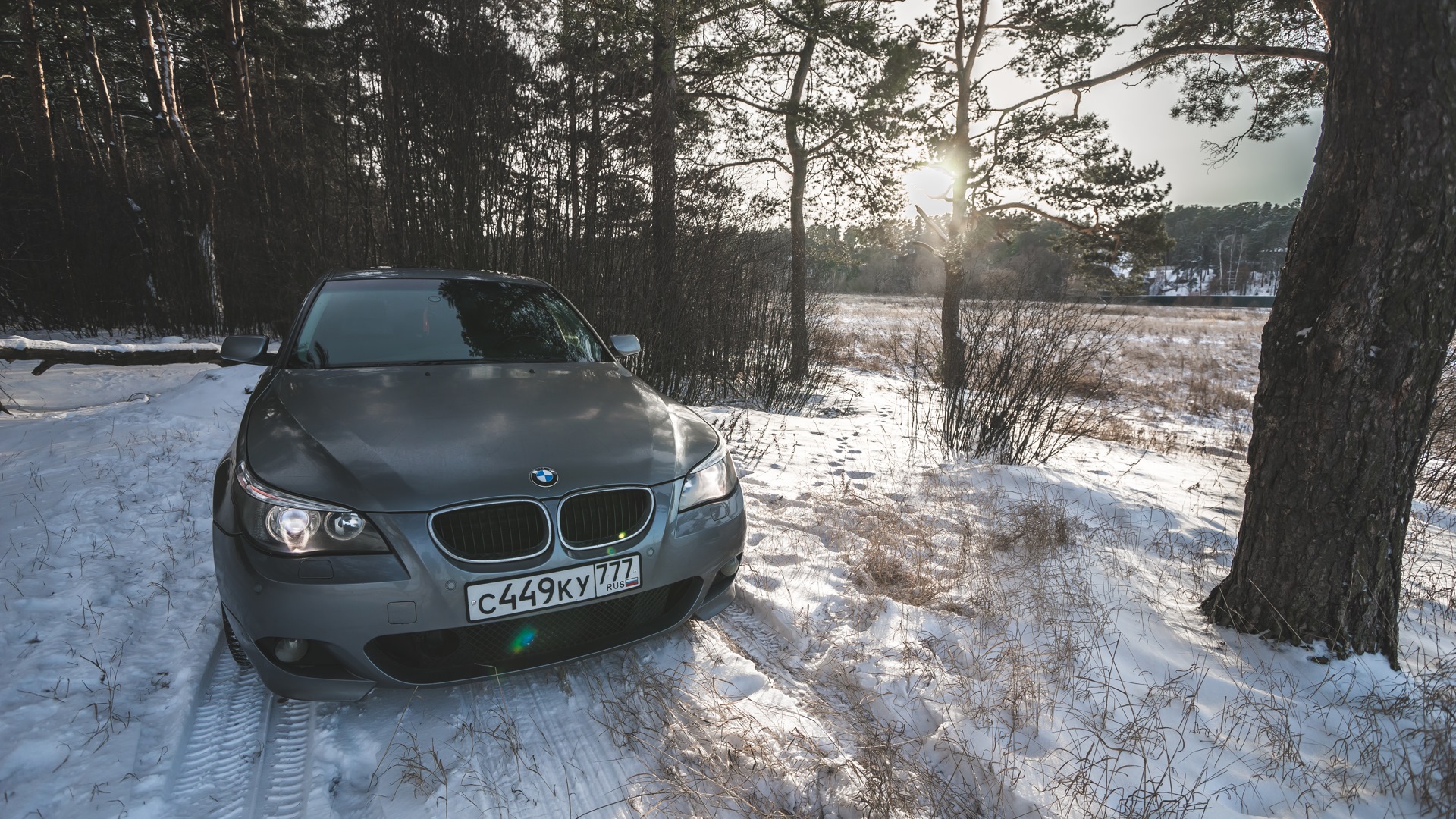 BMW e60 Winter
