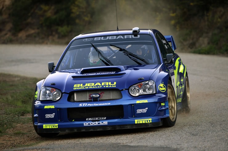 Subaru WRX STI Rally Solberg