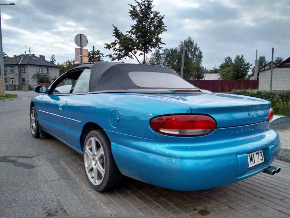 Осень 2016 — Chrysler Sebring Coupe (1G), 2,5 л, 1997 года | фотография ...