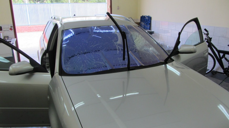 Атермальная фиолетовая тонировка — Mazda 6 (2G) GH, 2 л, 2008 года ...