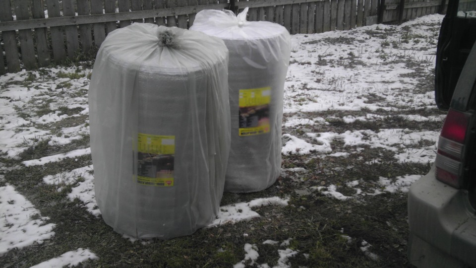 Перевозка утеплителя негабарит — Mitsubishi Pajero Junior, 1,1 л., 1998 ...