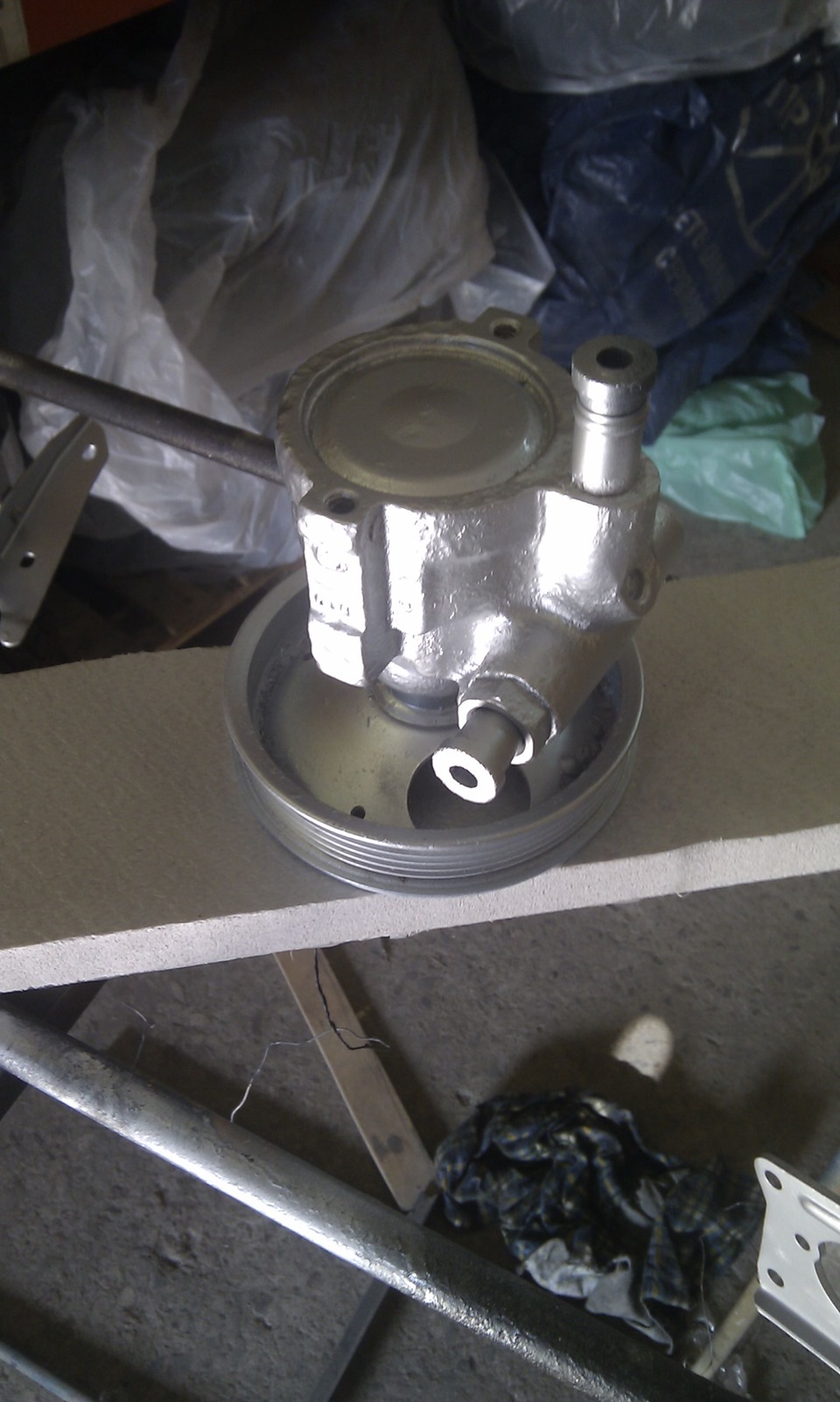 Насос ГУРа — Volvo 440, 1,7 л, 1993 года | своими руками | DRIVE2