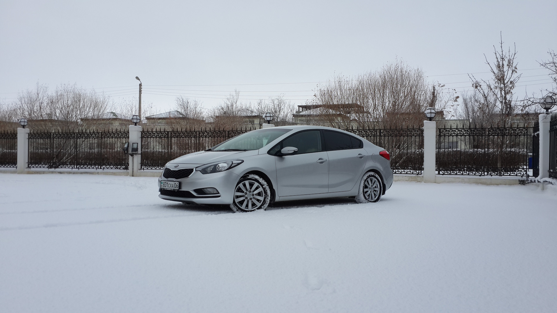 Kia Cerato зима