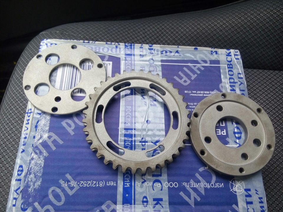 Разрезная шестерня грм — ИЖ Москвич 412, 1,5 л, 1975 года | запчасти ...