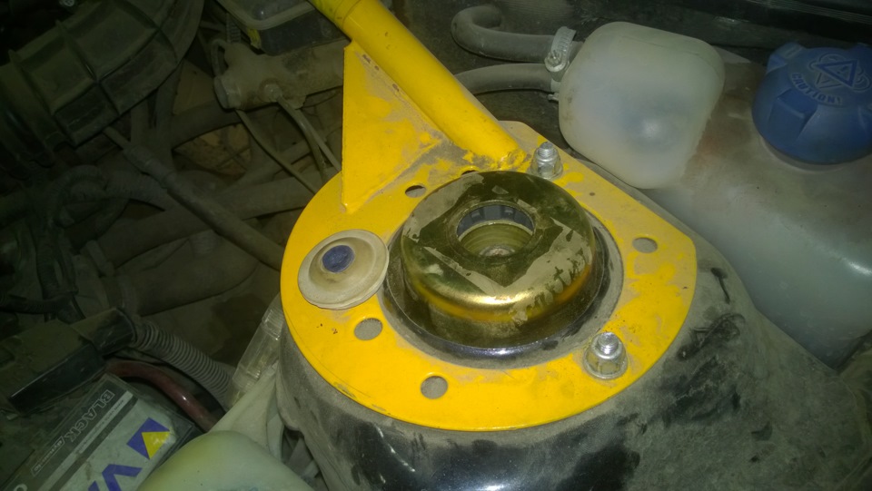 Замена опорного подшипника и подшипника ступицы — Lada 112 Coupe, 1,6 л ...