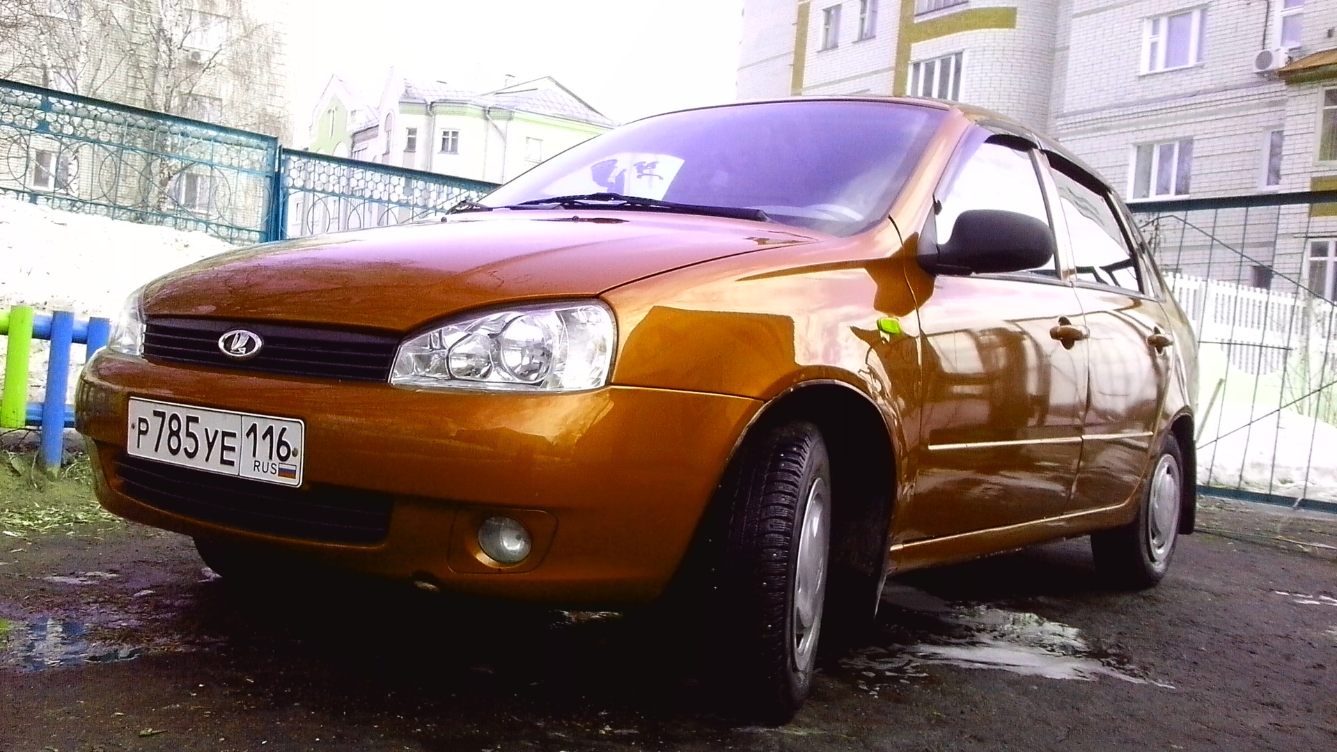 Lada Калина седан 1.6 бензиновый 2006 | моя красная ласточка на DRIVE2