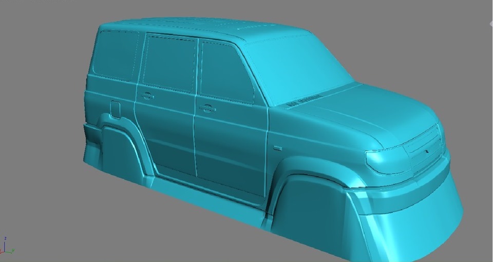 Проект Кузова УАЗ Патриот для моделей масштаба 1\\10 — Сообщество «УАЗ ...