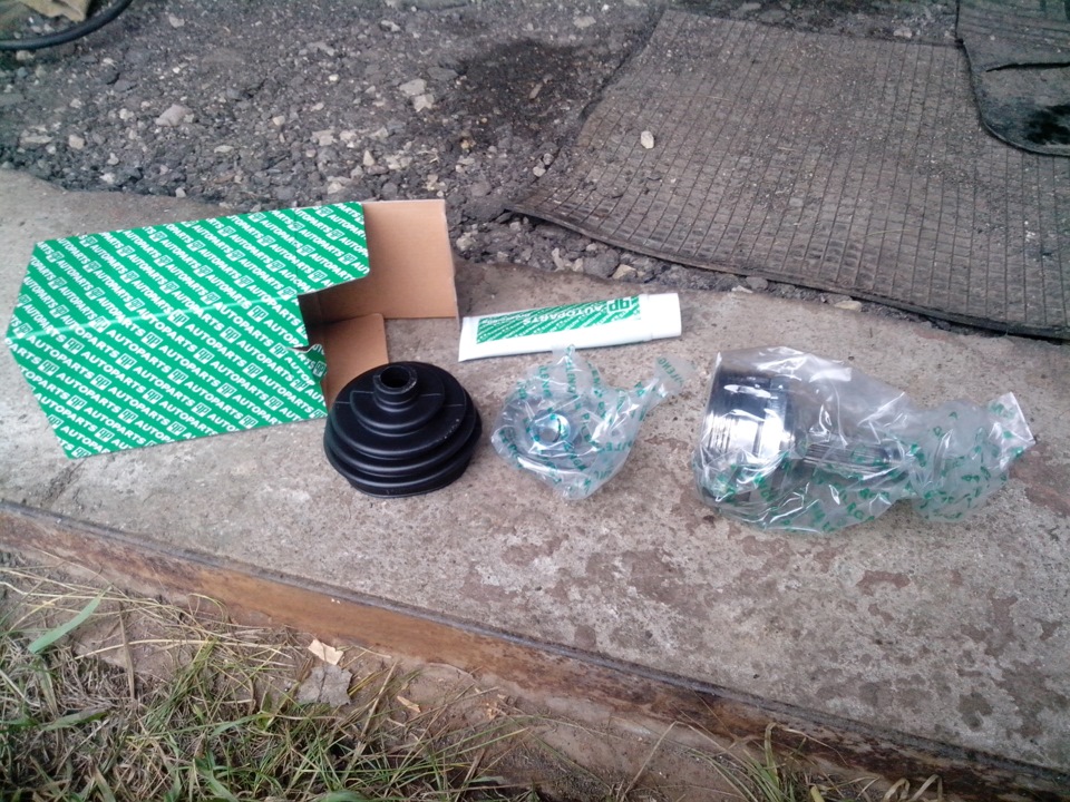 Замена ШРУСа и карданчик переключения передач от калины — Lada 2115, 1 ...