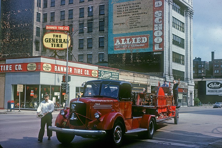 Пожарные Чикаго, 1960-е годы.