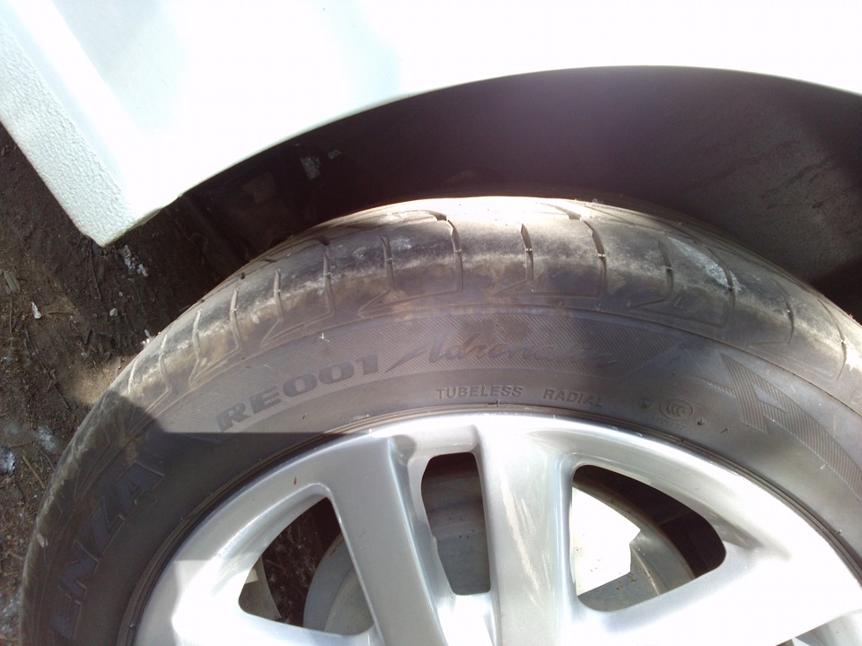 Летняя резина Bridgestone Potenza RE001 Adrenalin — Volkswagen Polo ...