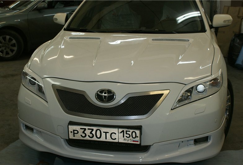 Blackening of standard optics - Toyota Camry 35 L 2007