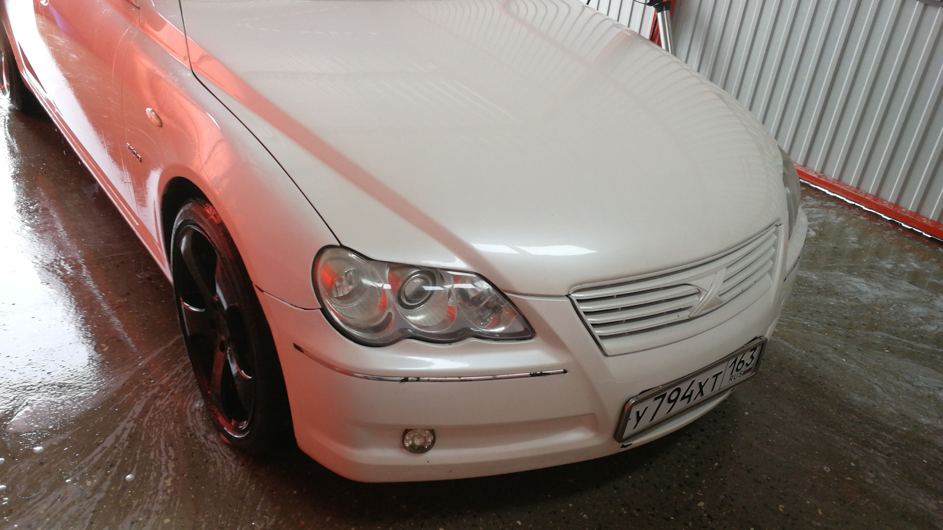 Toyota Mark X (GRX120) 2.5 бензиновый 2006 | Орёл в тени змеи на DRIVE2