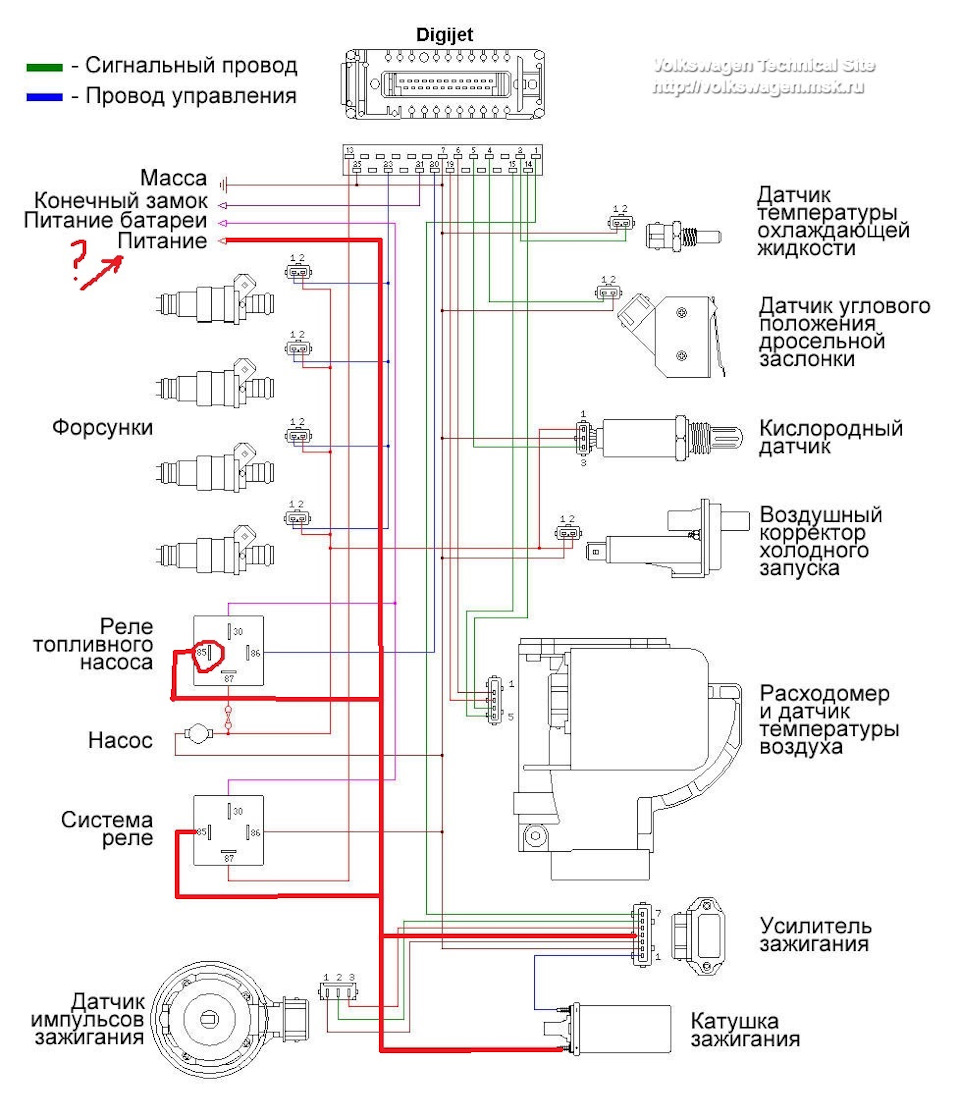 Нужна помощь по электрике — Сообщество «Volkswagen Golf и Jetta (Mk2)» на  DRIVE2