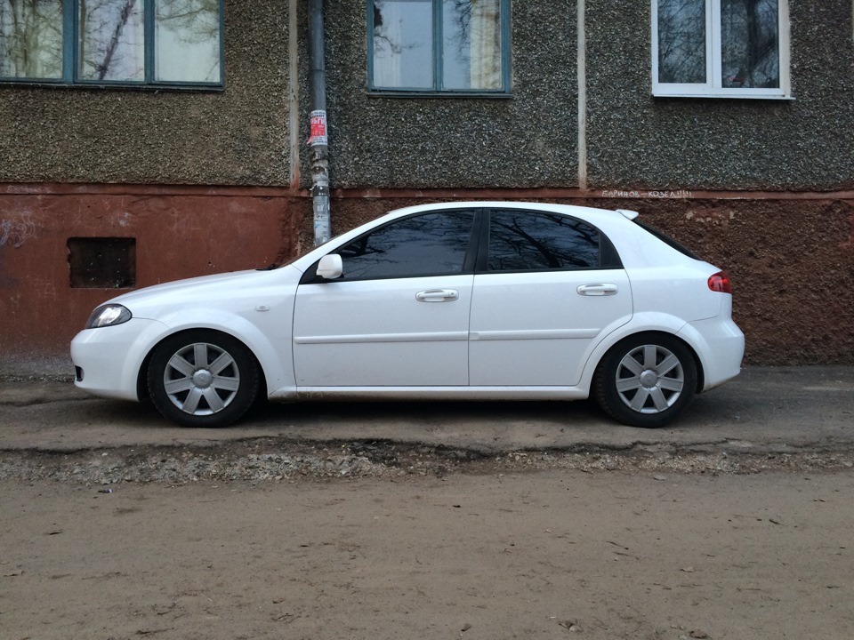 Заниженные пружины Chevrolet Lacetti Gentra