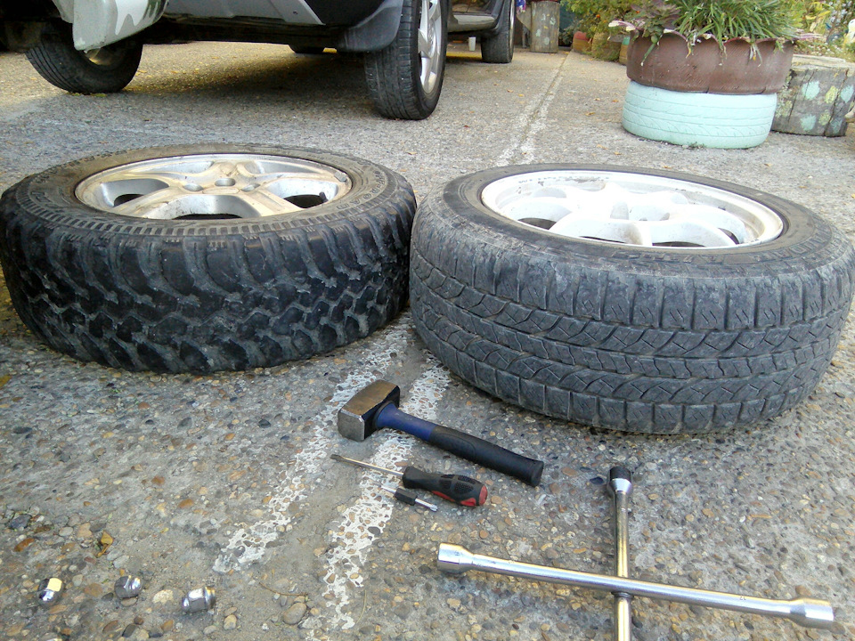 Кордиант оффроад 215/65 r16 — Subaru Impreza (GC/GF), 1,5 л, 1998 года ...