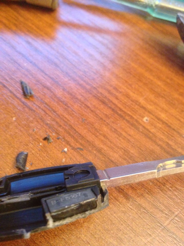 Разбор ключа форд фокус2(разлом) #2 — Ford Focus II Hatchback, 1,8 л ...