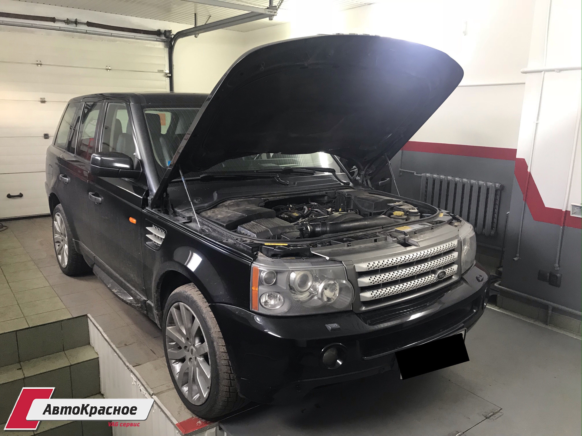 Land Rover Range Rover Sport 2.7 TDV 2007 г.в. — EGR OFF — Автосервис
