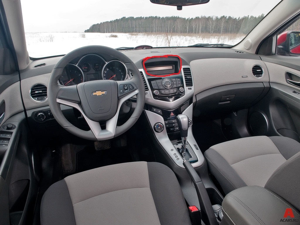 Chevrolet Cruze 2012 седан салон