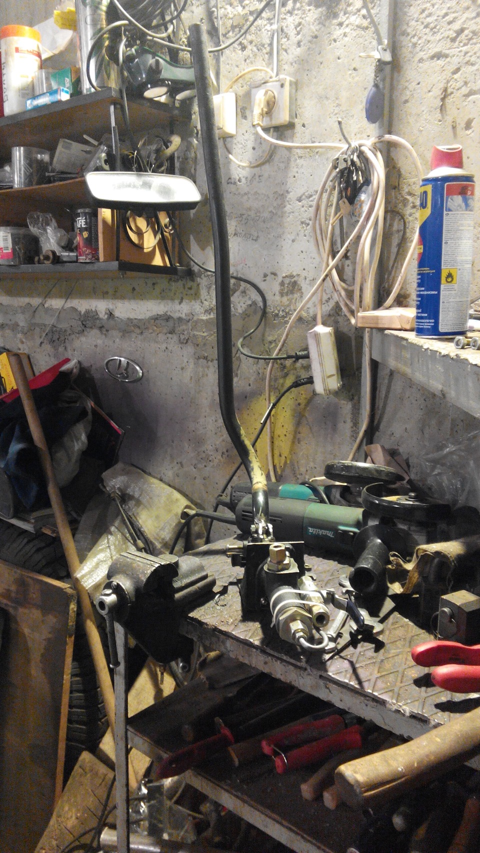 Установка ЗДТ+ новый вариант гидро ручника. — Lada 21061, 1,5 л, 1997 ...