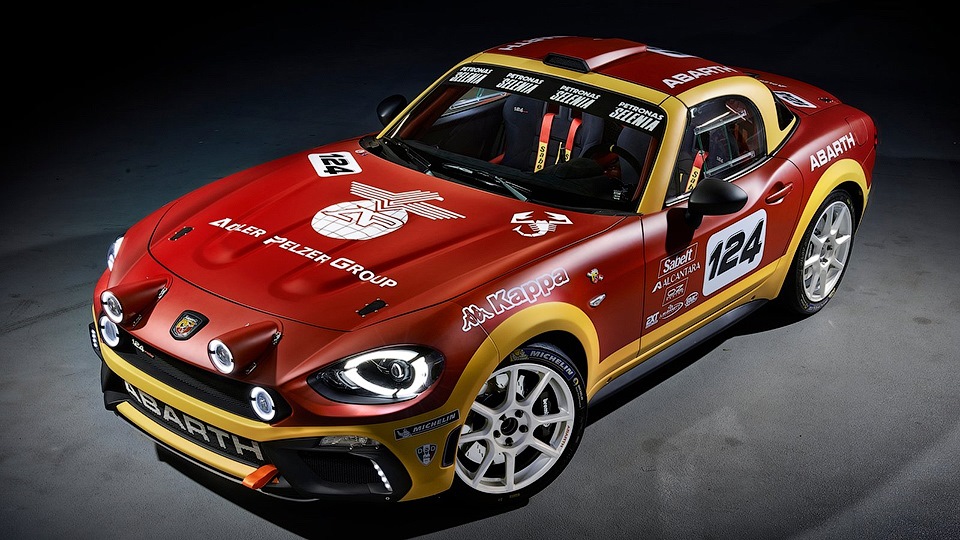 Fiat spider rally