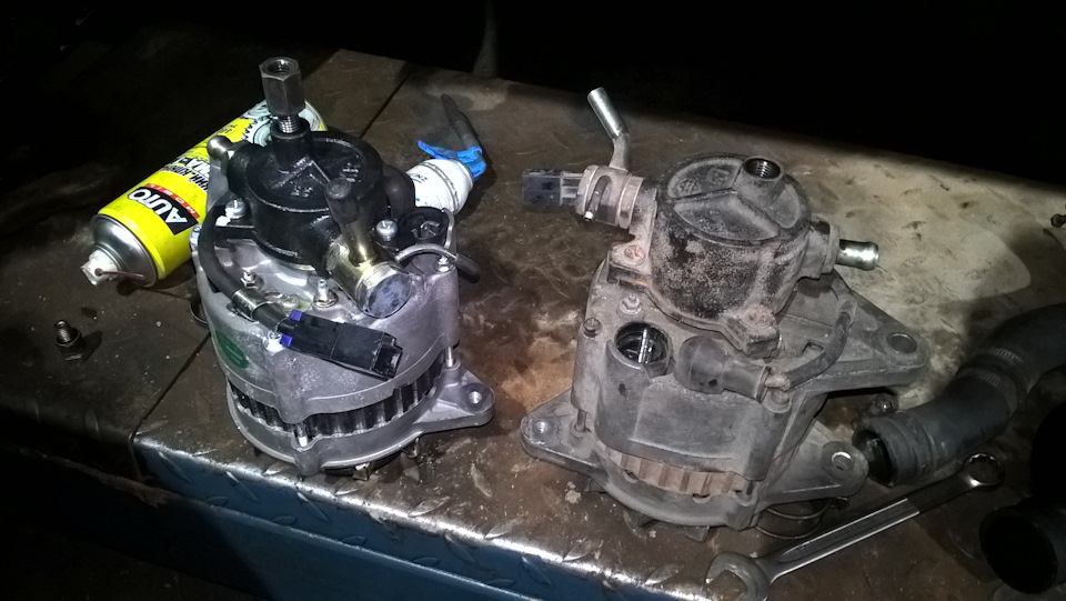 Замена генератора, пыльников, патрубков и диффузора радиатора на Opel ...