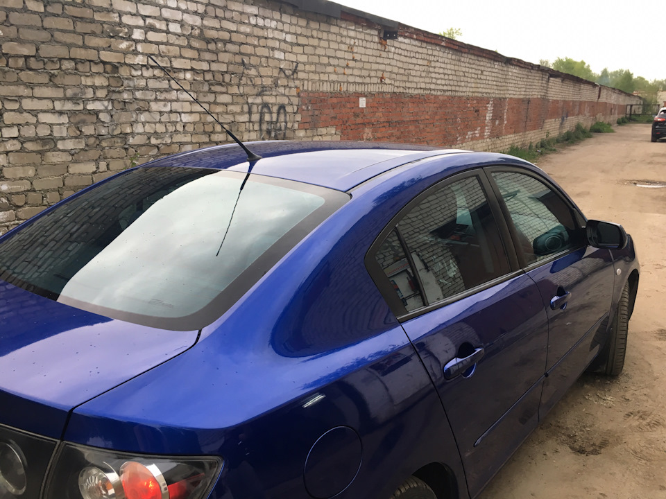 Атермальная тонировка — Mazda 3 (1G) BK, 1,6 л, 2006 года | тюнинг | DRIVE2