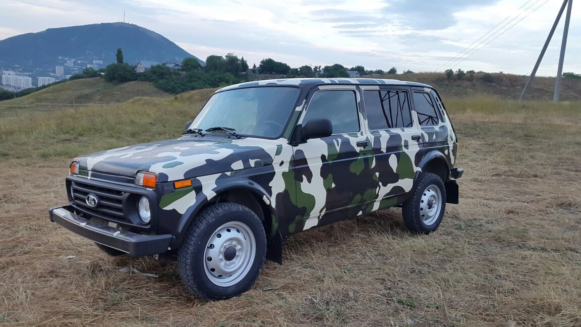 Lada Niva Legend камуфляж