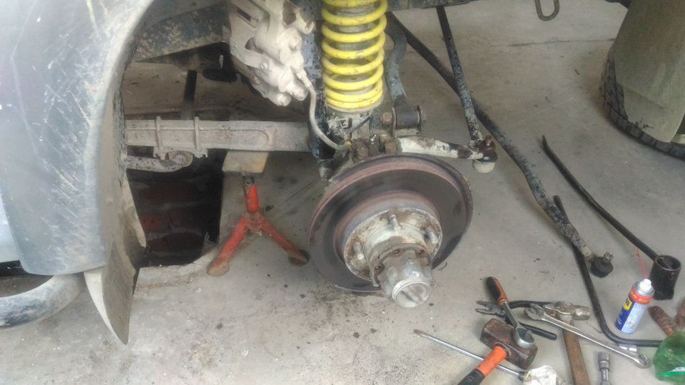 Замена шкворней — УАЗ Patriot, 2,7 л, 2008 года | своими руками | DRIVE2