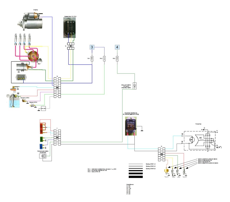 Доделываю электрику 2 или ставим точку — УАЗ 3151, 2,9 л, 1998 года ...