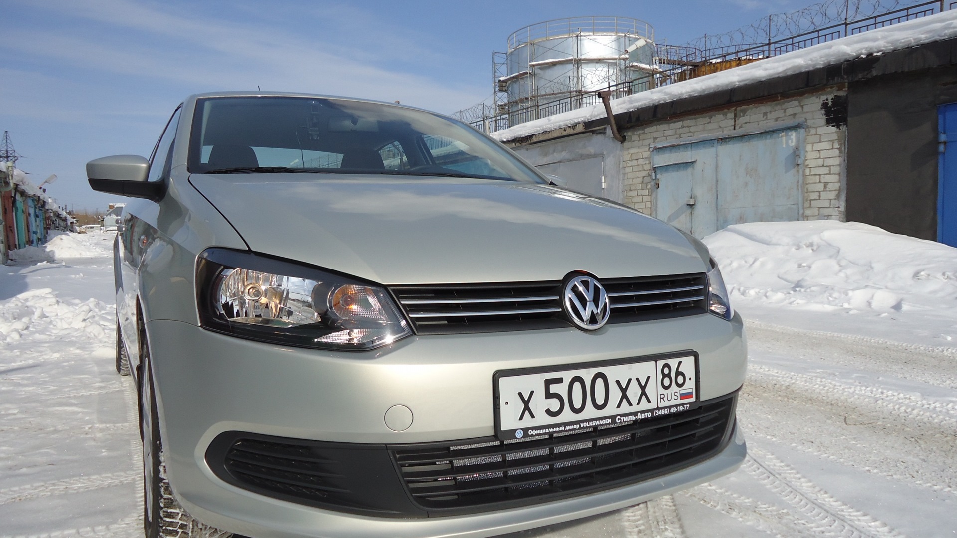 Volkswagen Polo Sedan 1.6 бензиновый 2012 | 1.6 CC на DRIVE2