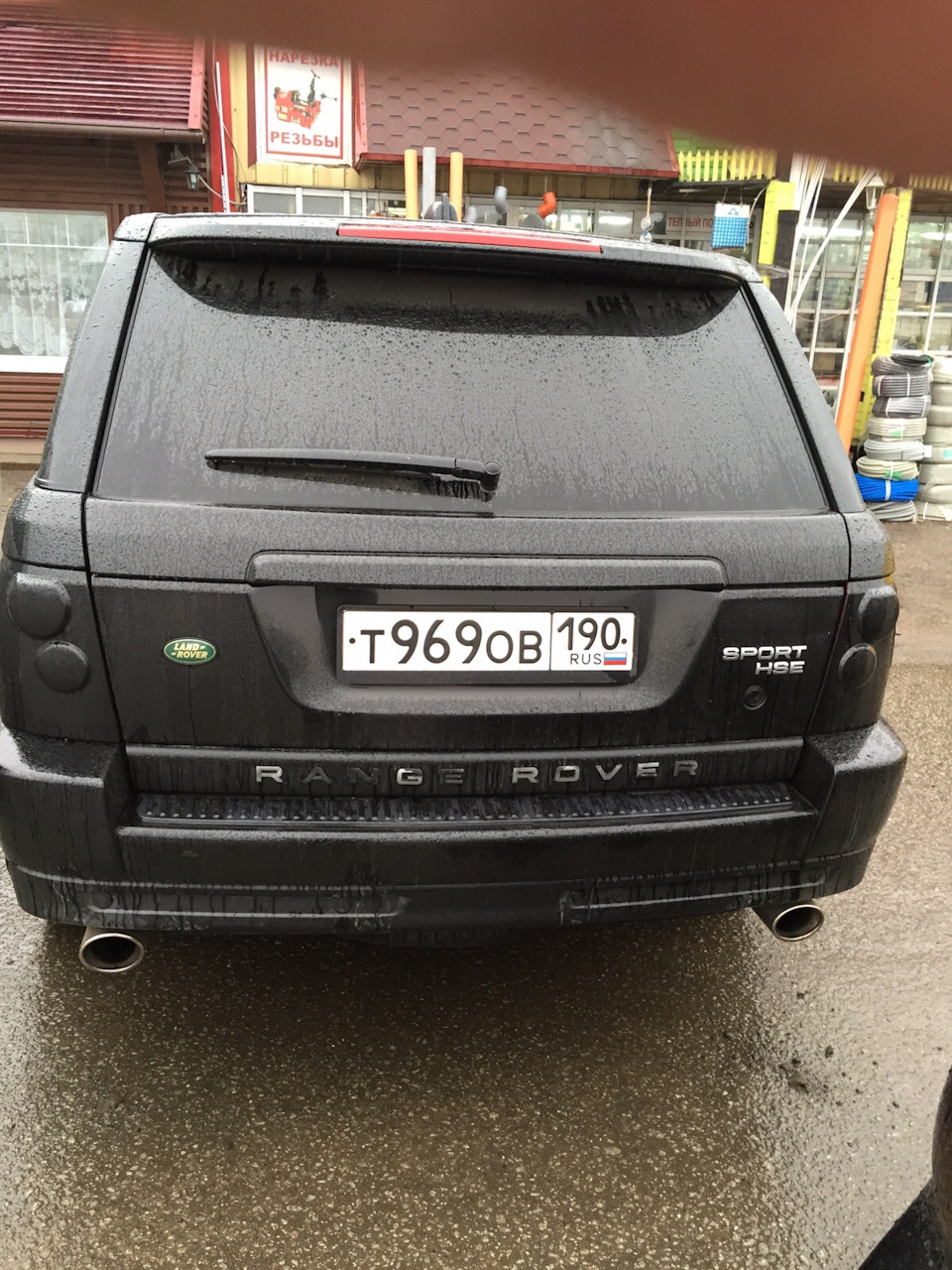 Оптика — Land Rover Range Rover Sport (1G), 4,4 л, 2008 года | стайлинг |  DRIVE2