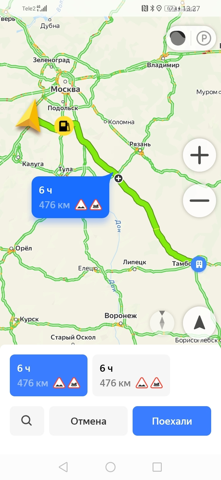 Тамбов-Обнинск-Тамбов — Lada Приора универсал, 1,6 л, 2010 года ...