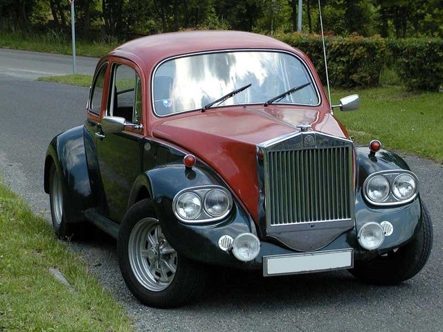 vw beetle rolls royce