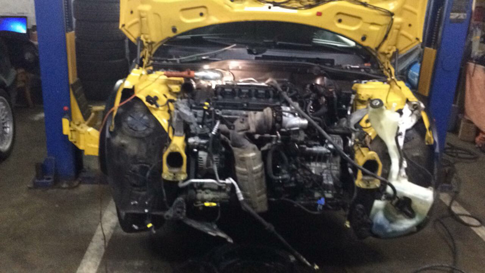 Замена прокладок — MINI Cooper S Mk II, 1,6 л, 2008 года | визит на ...