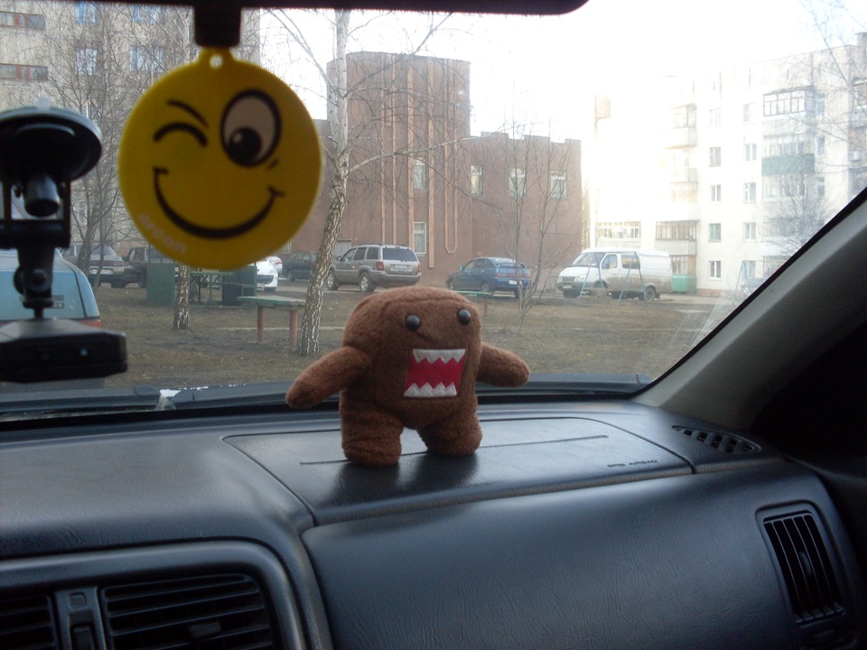 Японский Domo-Kun из Китая. — Nissan Almera I (N15), 1,4 л, 1998 года ...