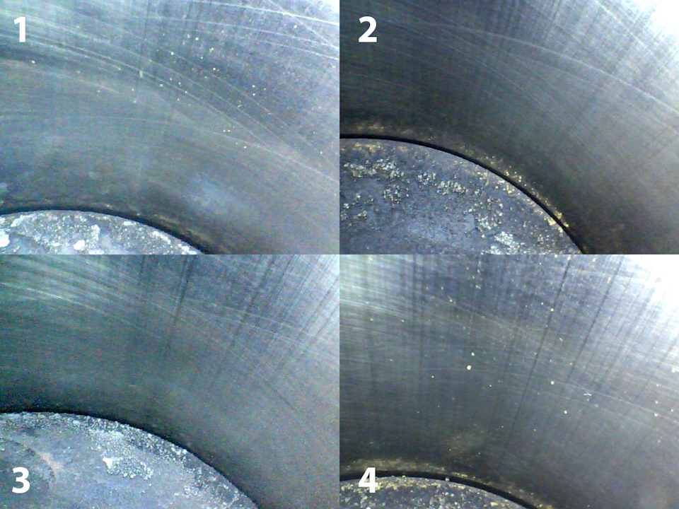 задиры в цилиндрах фото с эндоскопа