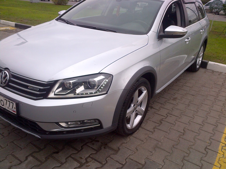 Забрал машину из сервиса — Volkswagen Passat Alltrack (B7), 2 л, 2013 ...