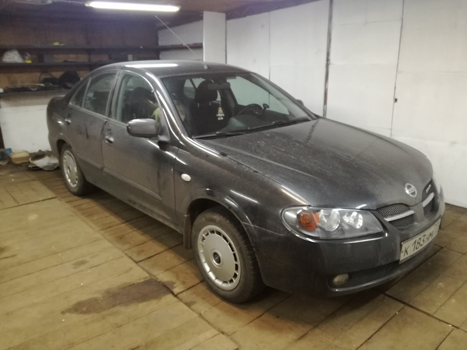 Новые колпаки и переобувка. — Nissan Almera II (N16), 1,8 л, 2006 года ...