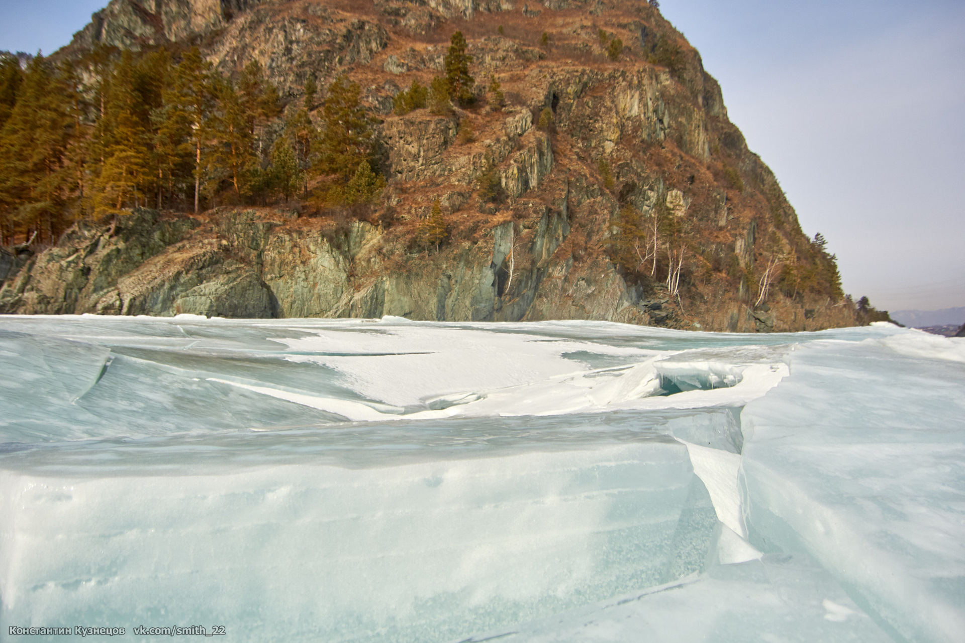 Лед на Катуни фото