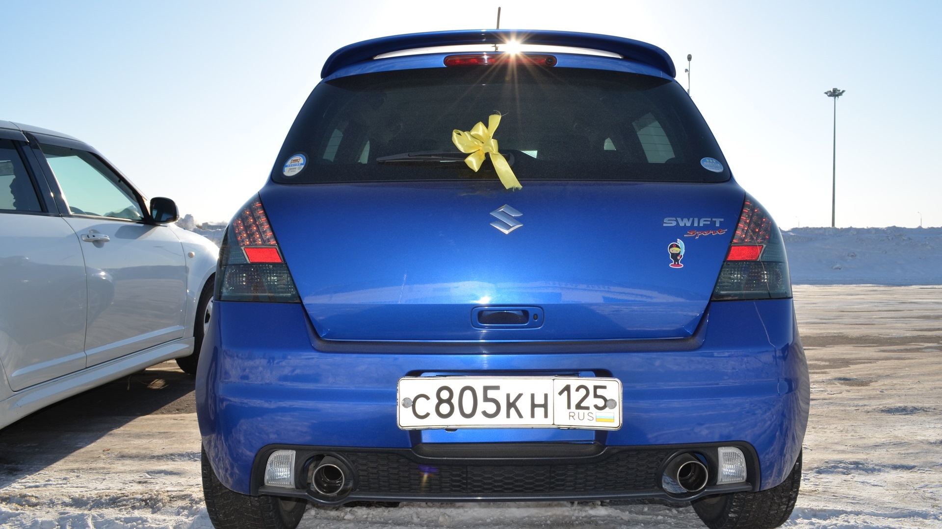 Suzuki Swift (2G) 1.6 бензиновый 2009 | Синяя ракета на DRIVE2