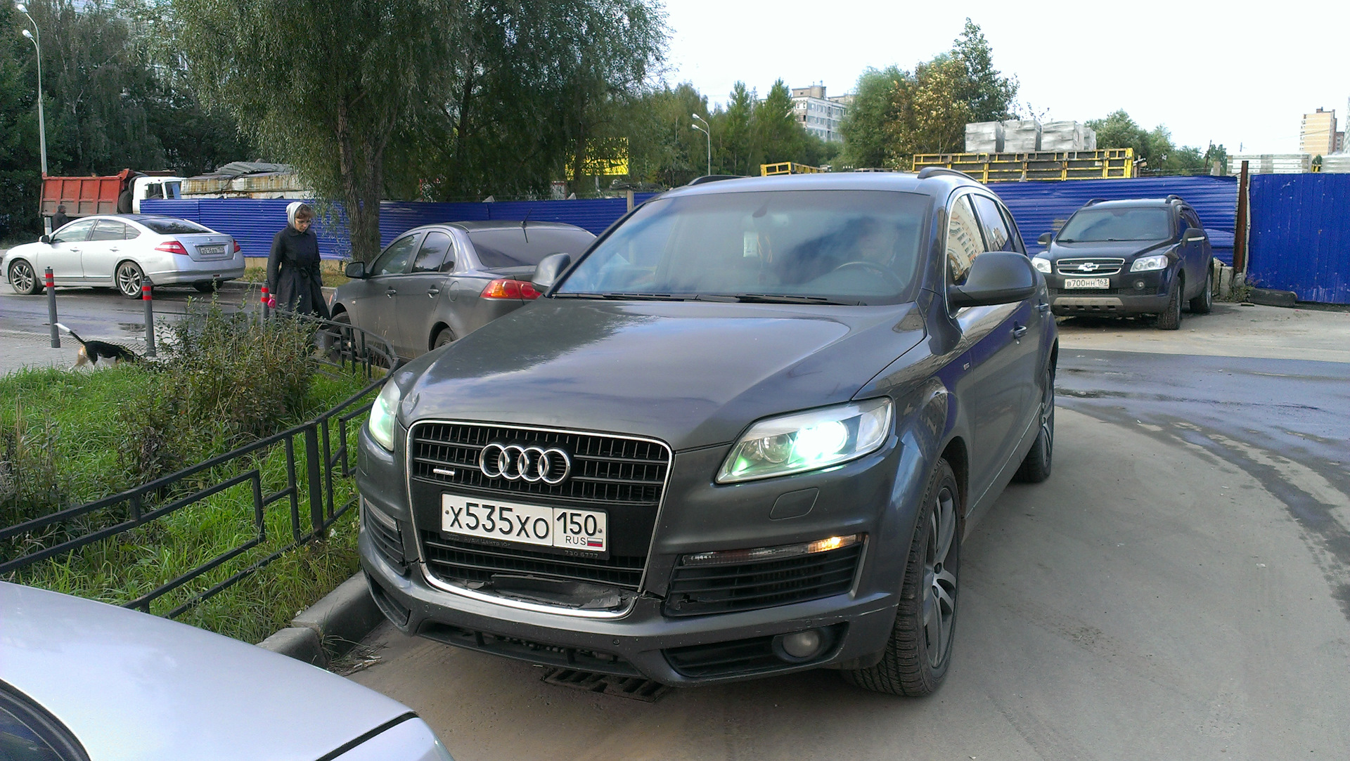 20-ть метров полет нормальный! — Audi Q7 (1G), 4,2 л, 2008 года | покатушки  | DRIVE2