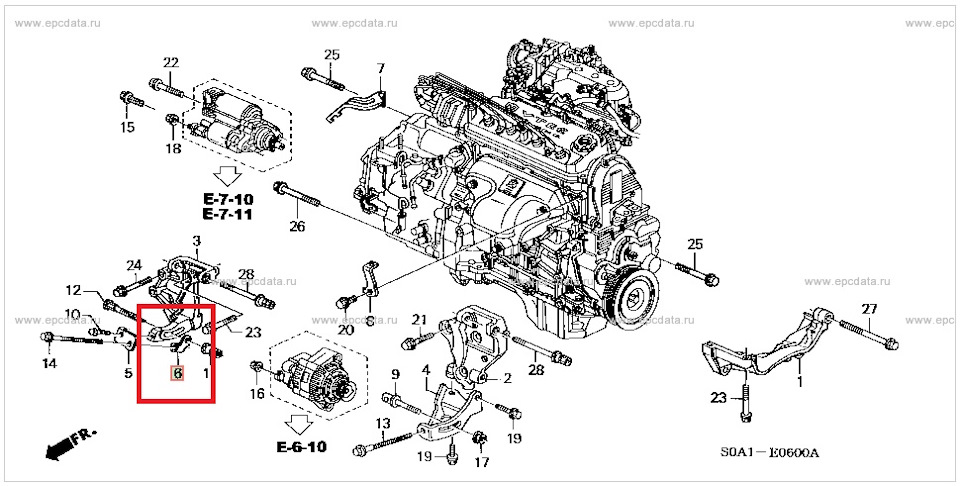 2000 Honda Accord Alternator - US Cars