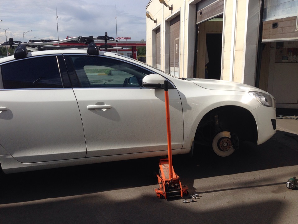Прикол — Volvo S60 (2G), 1,6 л, 2012 года | шины | DRIVE2