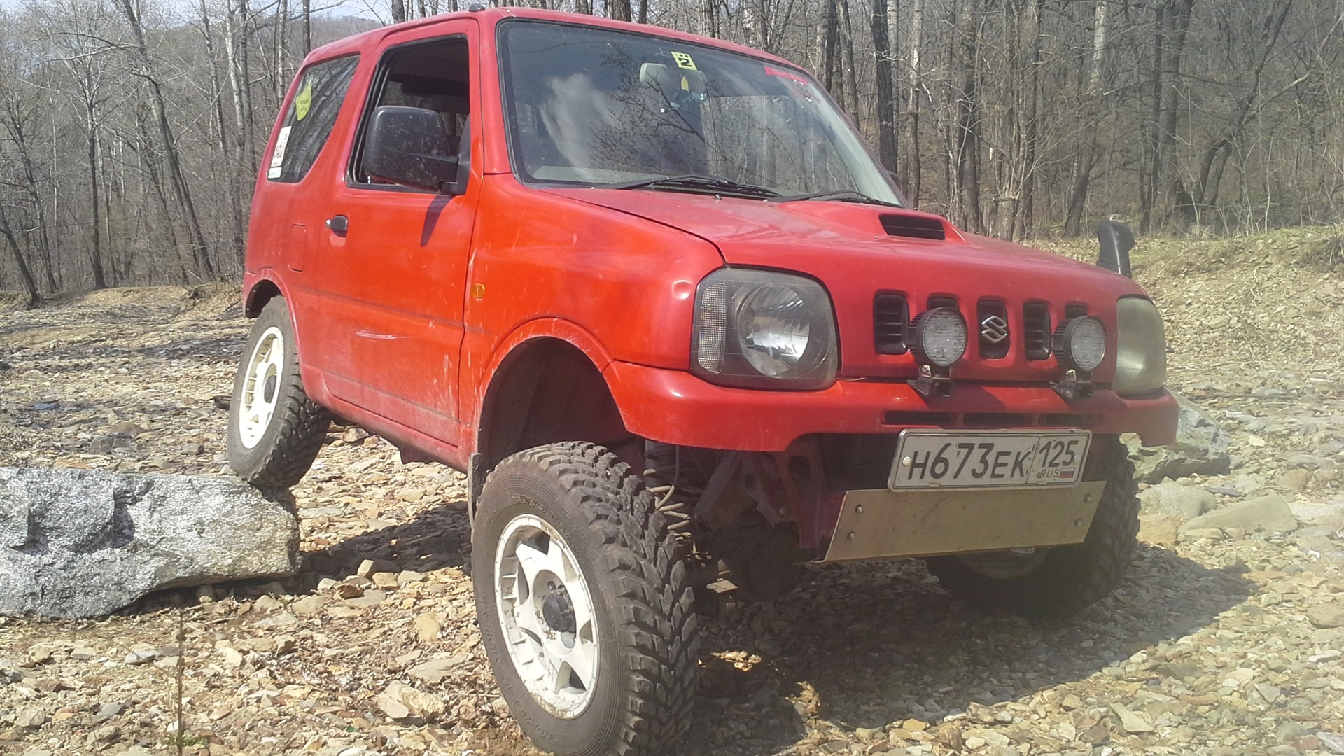 Suzuki Jimny 0.6 бензиновый 1998 | Помидорка на DRIVE2