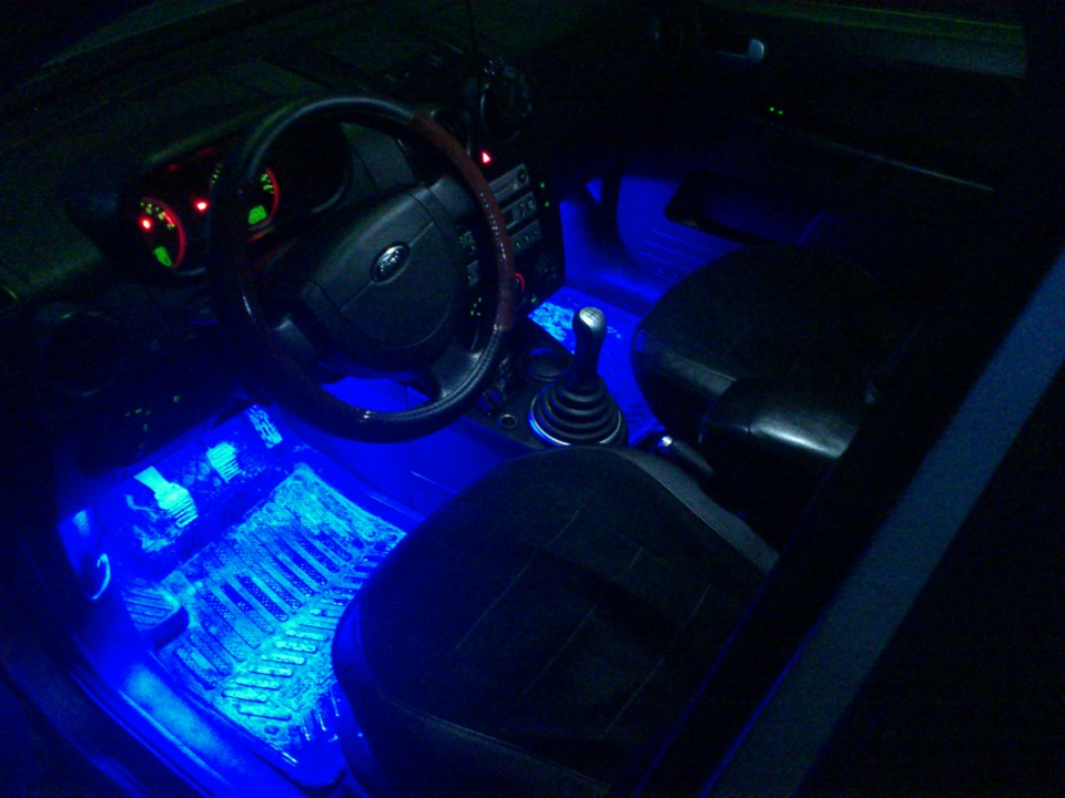 подсветка в ноги — DRIVE2