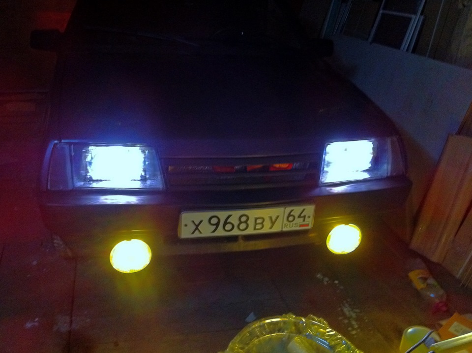 Туманки — Lada 21088, 1,5 л, 1999 года | стайлинг | DRIVE2