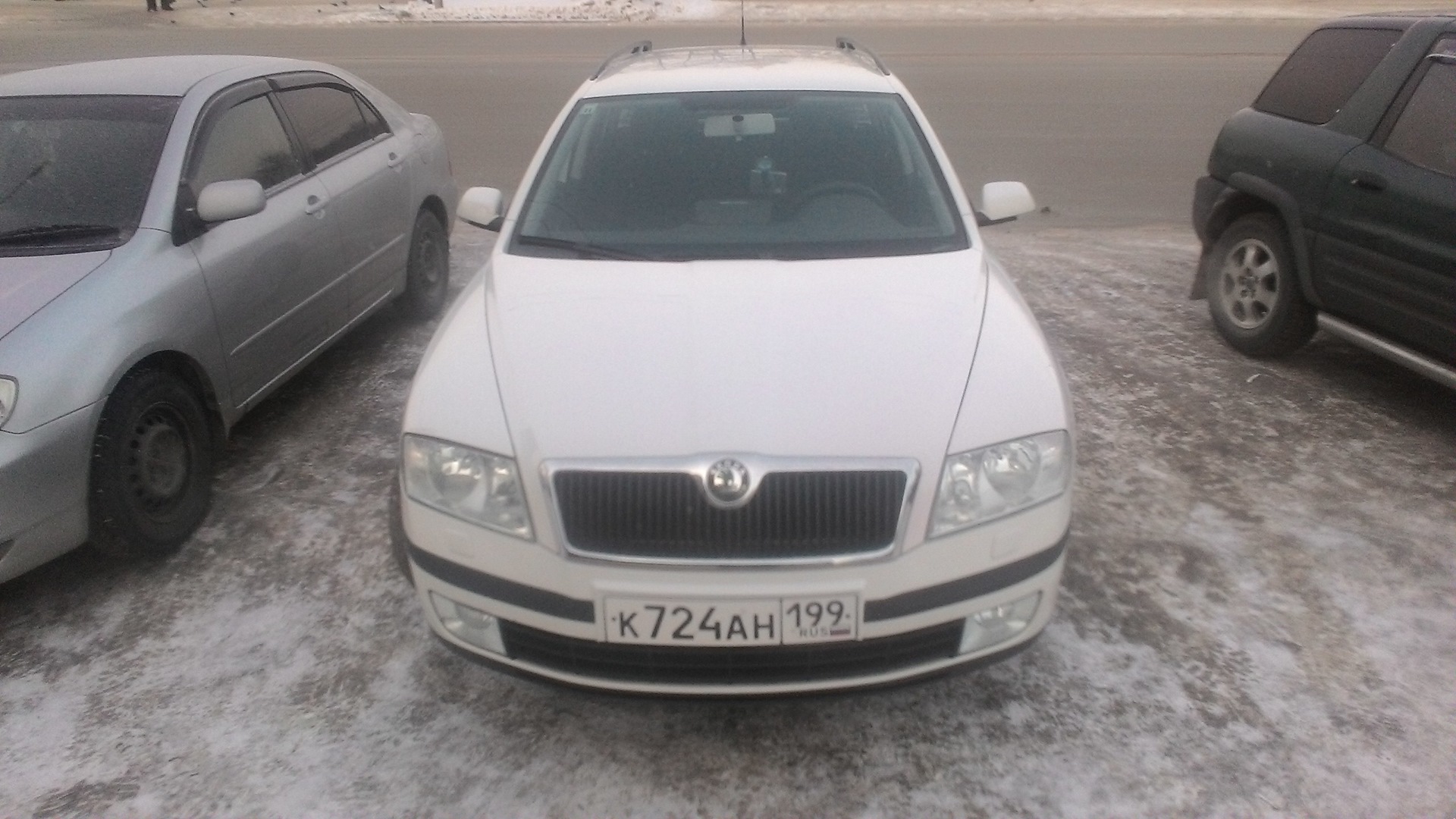 Skoda Octavia Combi A5 Mk2 1.8 бензиновый 2009 | Белая Кракадила на DRIVE2