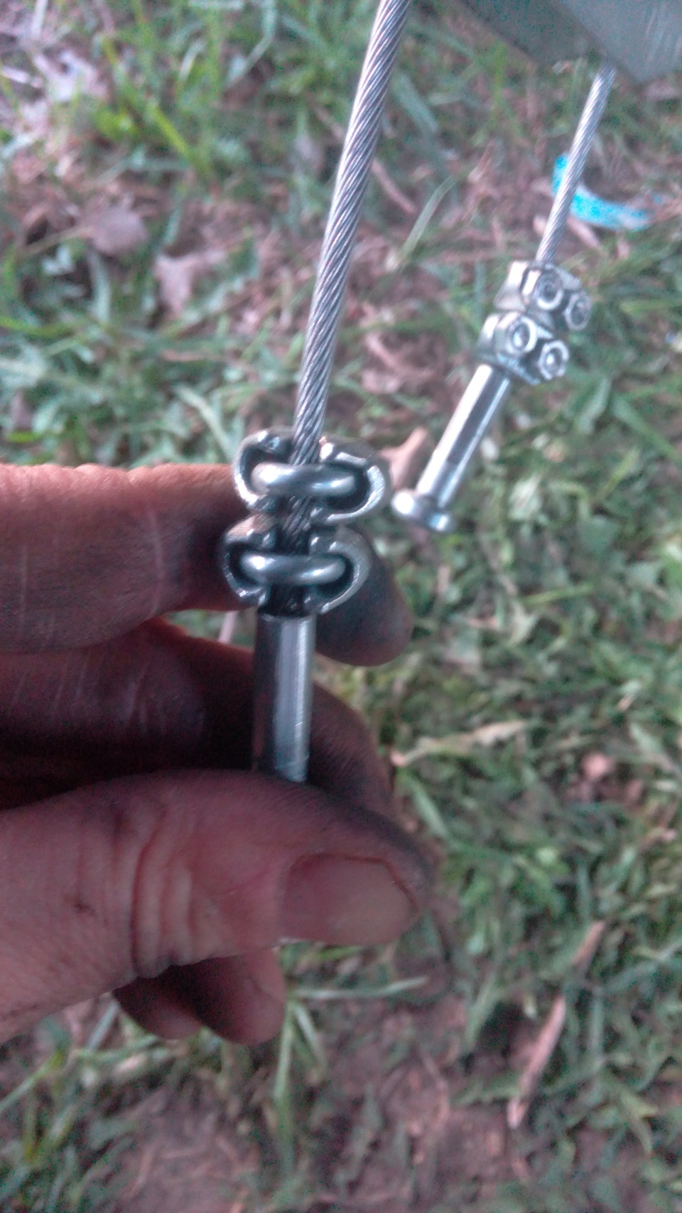 ЗДТ.Установка троса ручного тормоза. — Daewoo Nexia (N150), 1,6 л, 2011 ...