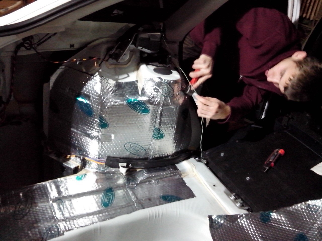 Приора, шумо-вибро.Установка и настройка аудиосистемы — Lada 2115, 1,6 ...