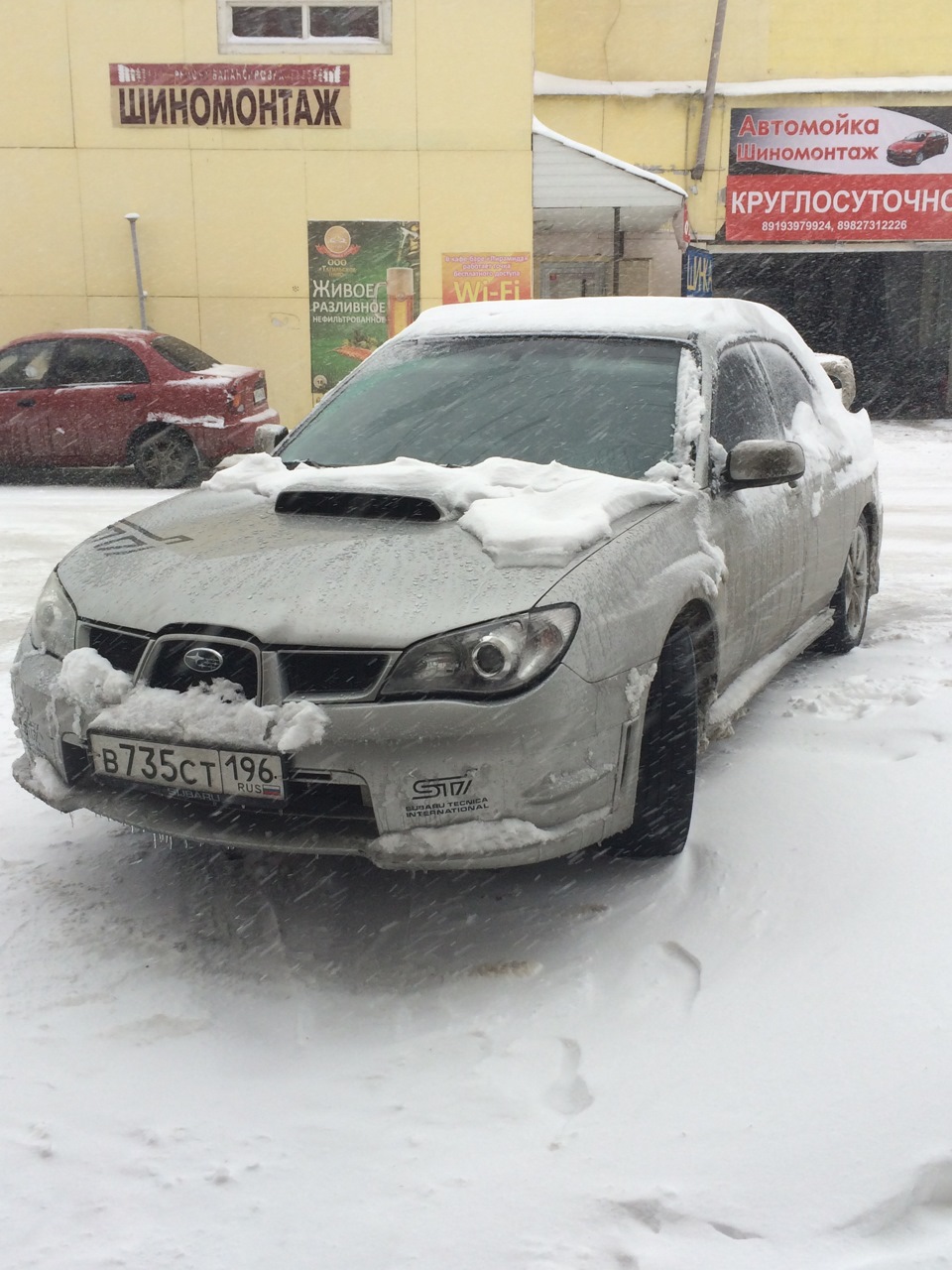 Первый снег на Урале и Subaru STI — DRIVE2